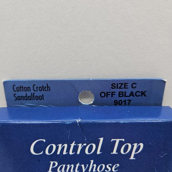 Vtg NOS Fruit of The Loom Control Top Pantyhose Lingerie Like Lycra Panty Sz C - Picture 2 of 4